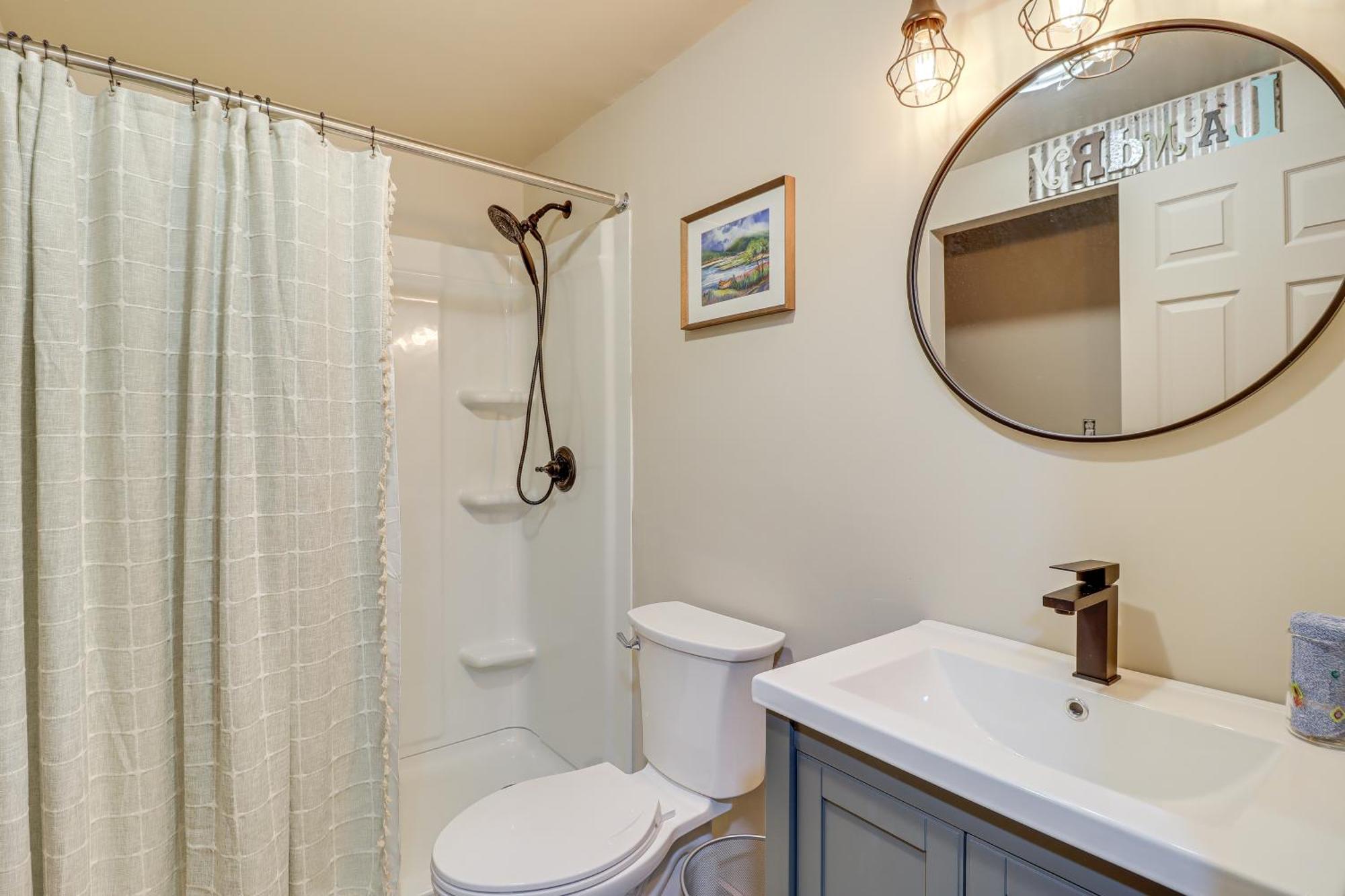 Quaint Jim Thorpe Cabin Retreat, Walk To Beach! Extérieur photo