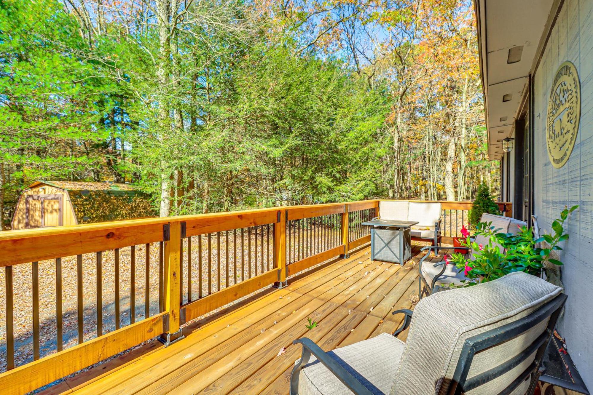 Quaint Jim Thorpe Cabin Retreat, Walk To Beach! Extérieur photo