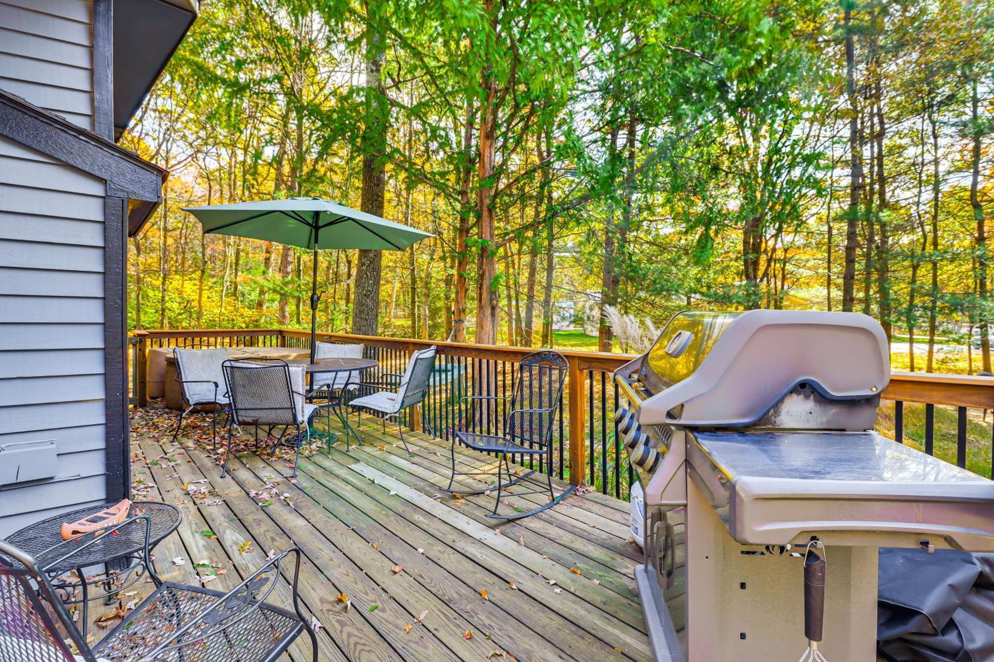 Quaint Jim Thorpe Cabin Retreat, Walk To Beach! Extérieur photo