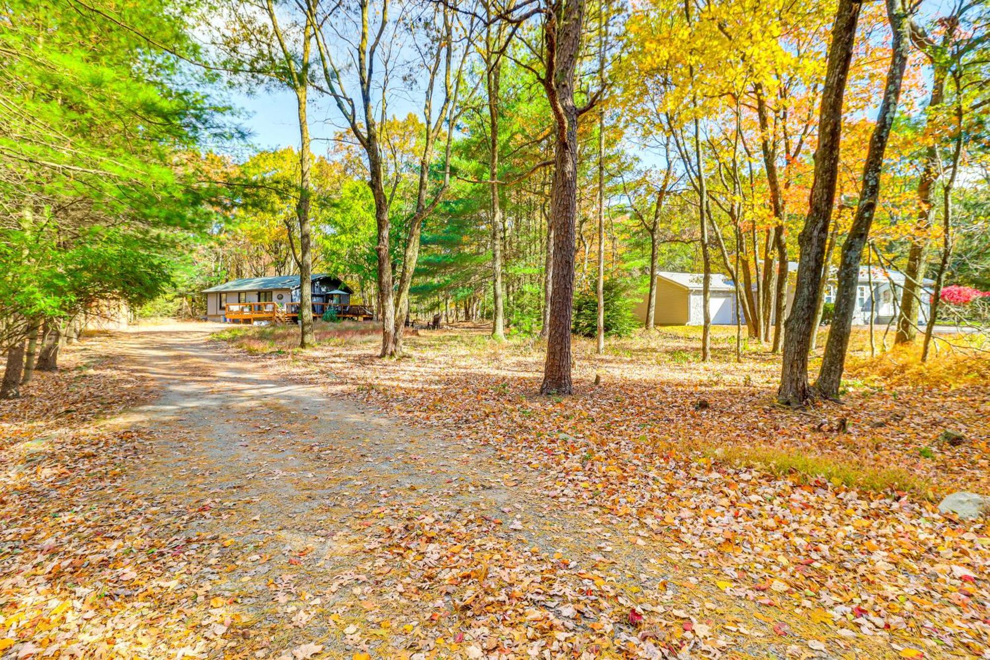 Quaint Jim Thorpe Cabin Retreat, Walk To Beach! Extérieur photo